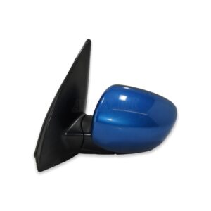 Hyundai i10 PA MK1 (2007-2013) Left Side Electric Door Mirror Metallic Blue