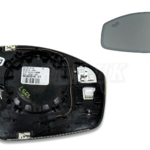 Jaguar E-Pace X450 F-Pace X761 Left Side FLAT Auto Dimming Door Mirror Glass+BSM