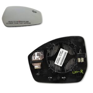 RR Evoque L551 14-23 Velar L560 Right Standard Convex Door Mirror Glass+BSM+ENG