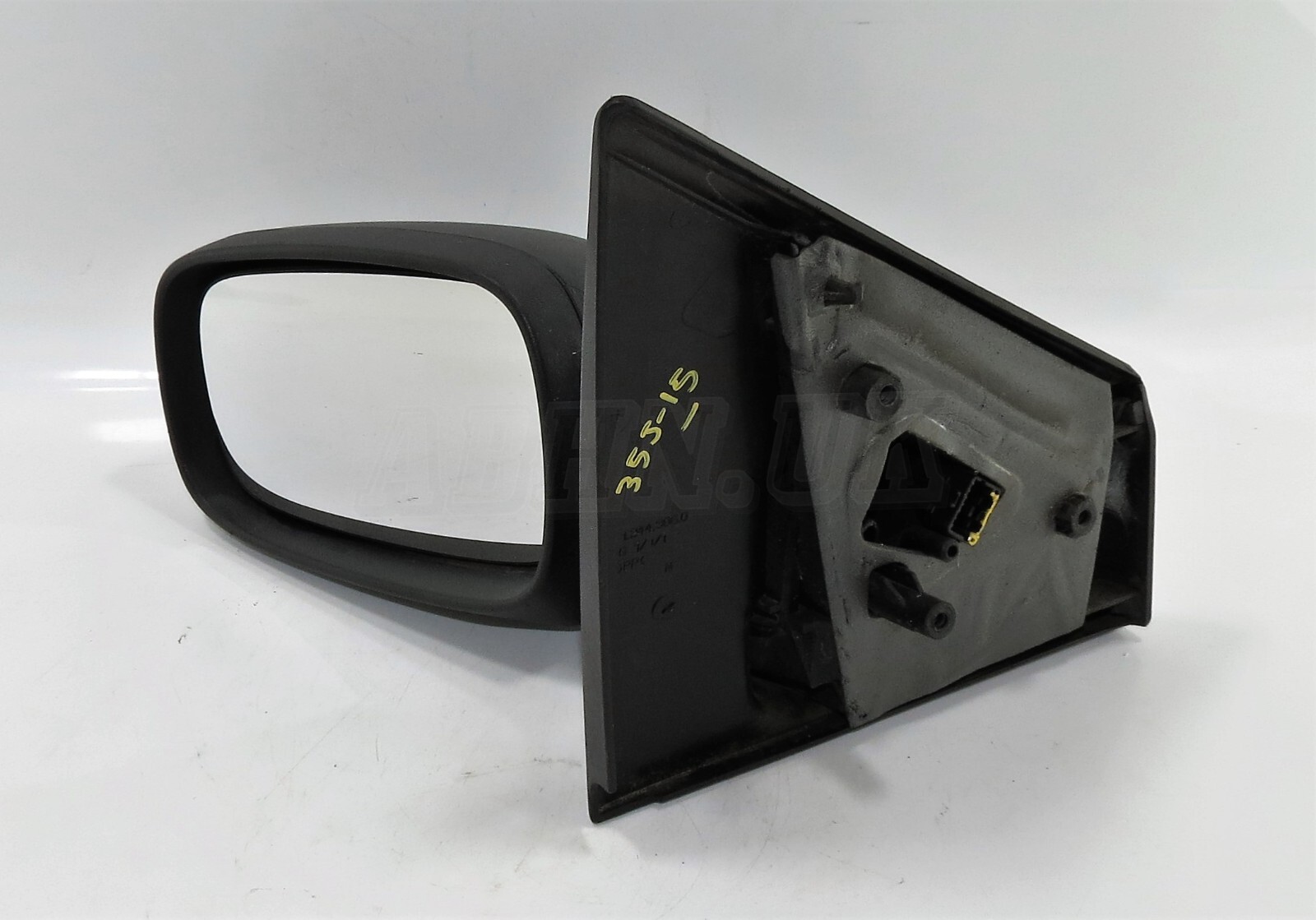 Renault Clio MK3 Pré-lifting 05-09 Gauche Électrique Chauffant Miroir Noir Mat - Image 2