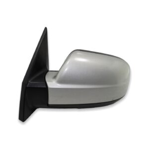 Hyundai Tucson JM (200 4- 2010) Left Side Electric Heated Door Mirror Met Silver