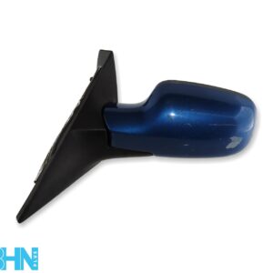 Renault Scenic Mk2 Grand (03 - 09) Left Side Power Folding Door Mirror Met Blue