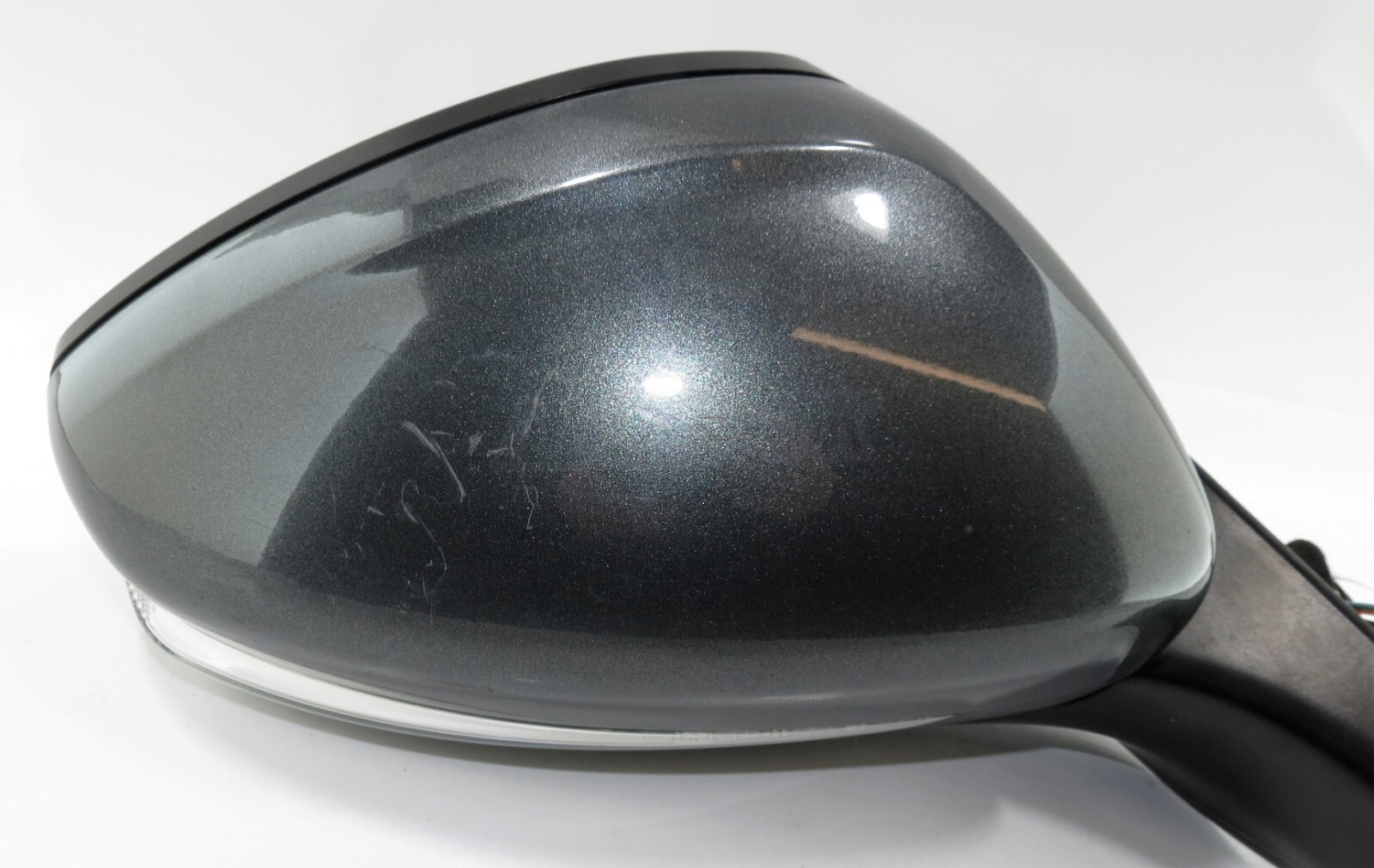 Peugeot 208 MK1 (12-18) Right Side Manual Folding Door Mirror Grey Shark 9-Wires - Image 3
