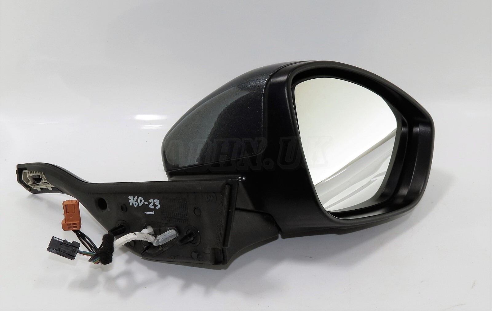 Peugeot 208 MK1 (12-18) Right Side Manual Folding Door Mirror Grey Shark 9-Wires - Image 12