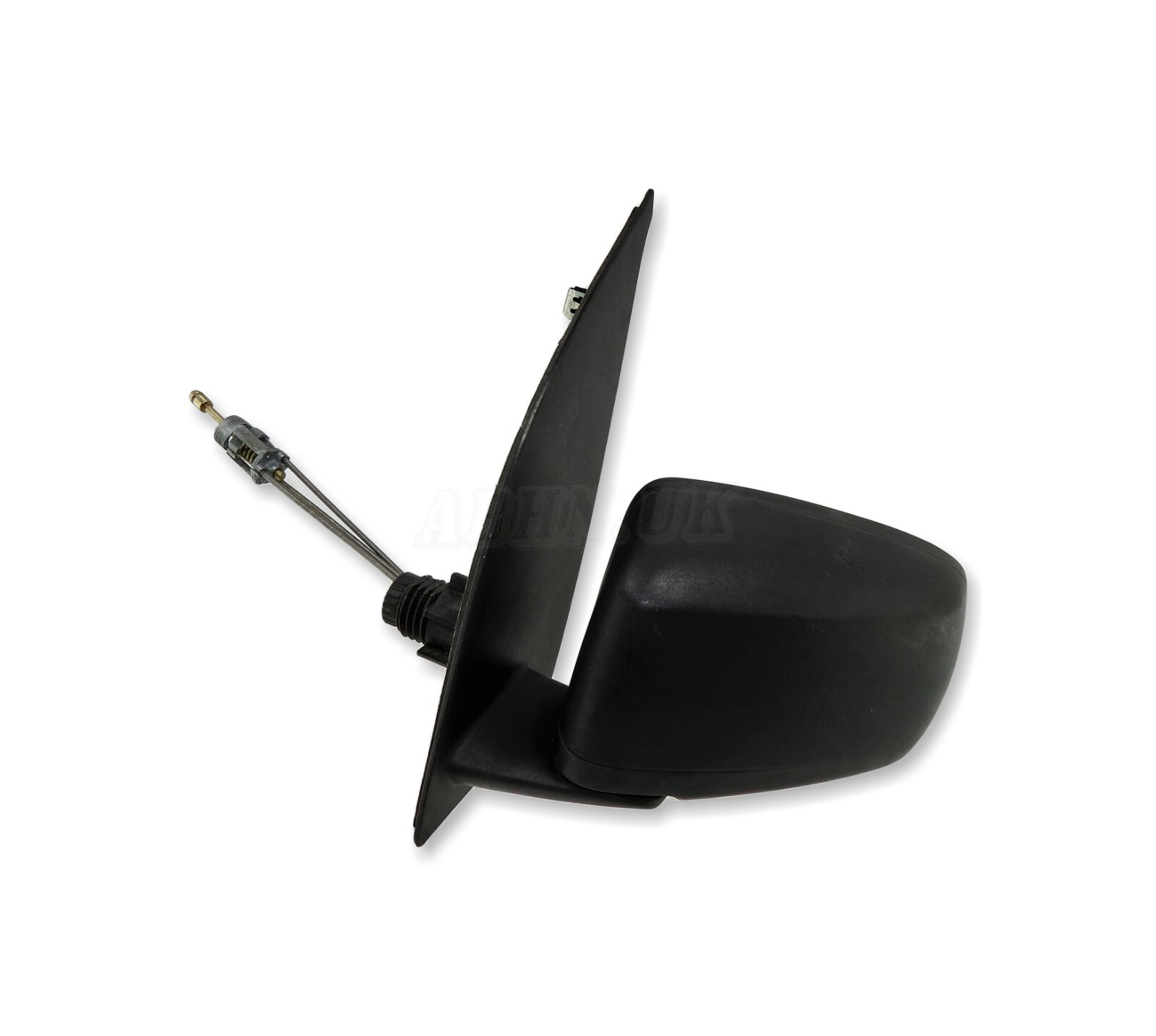 Fiat Panda 169 (2003 - 2010) Left Side Manual Non-Heated Door Mirror Matte Black