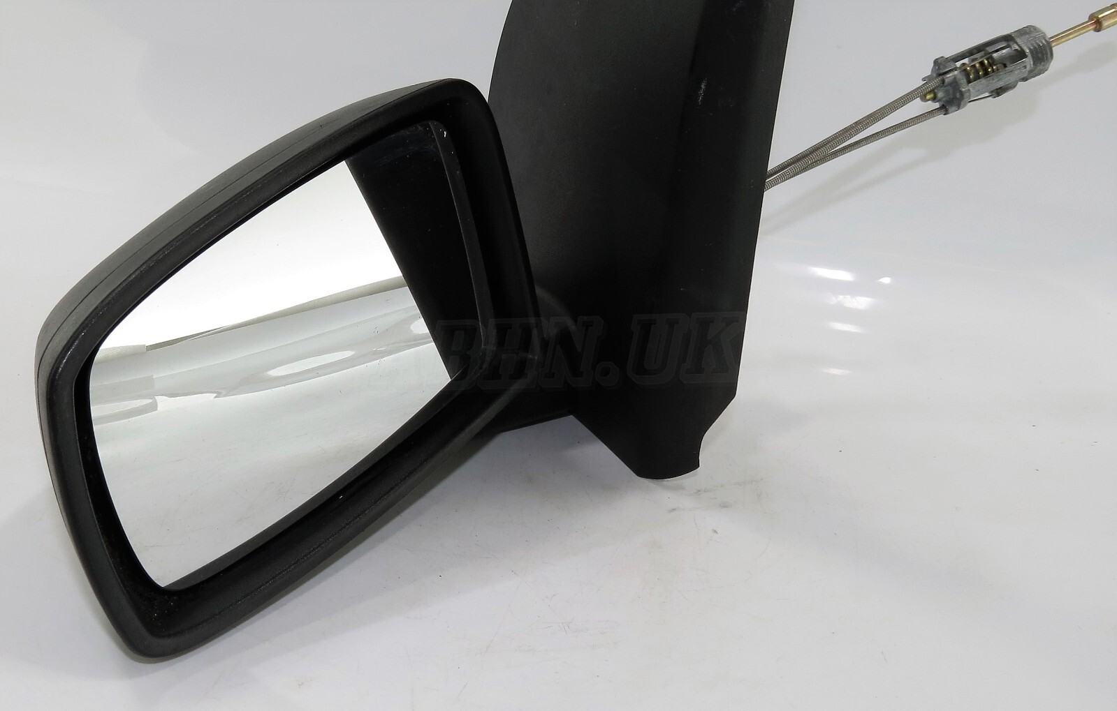 Fiat Panda 169 (2003 - 2010) Left Side Manual Non-Heated Door Mirror Matte Black - Image 4