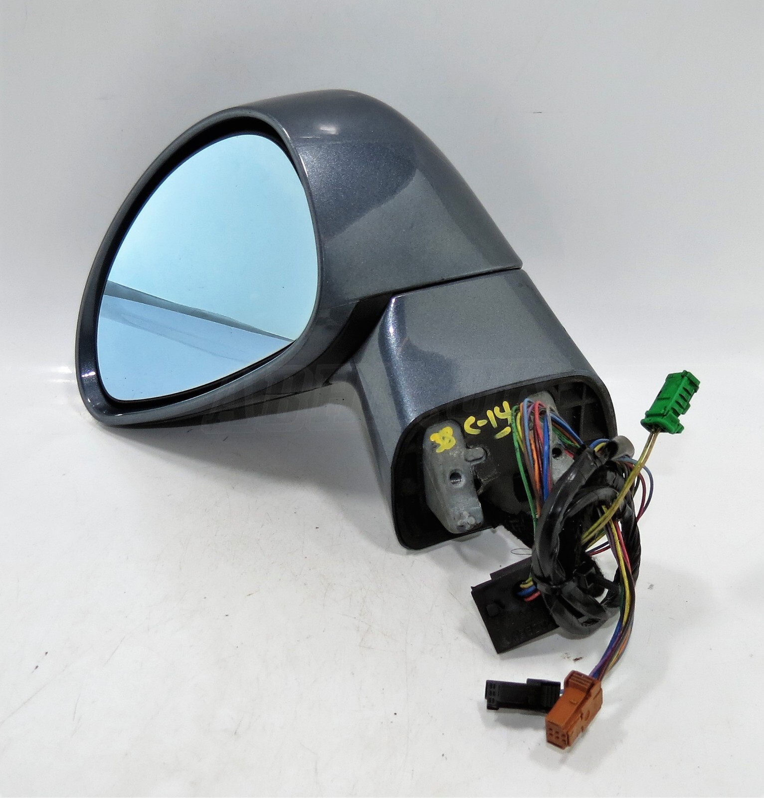 Citroen C4 MK1 04-11 Left Side Power Folding Door Mirror 13-Wires Indicator Grey - Image 2