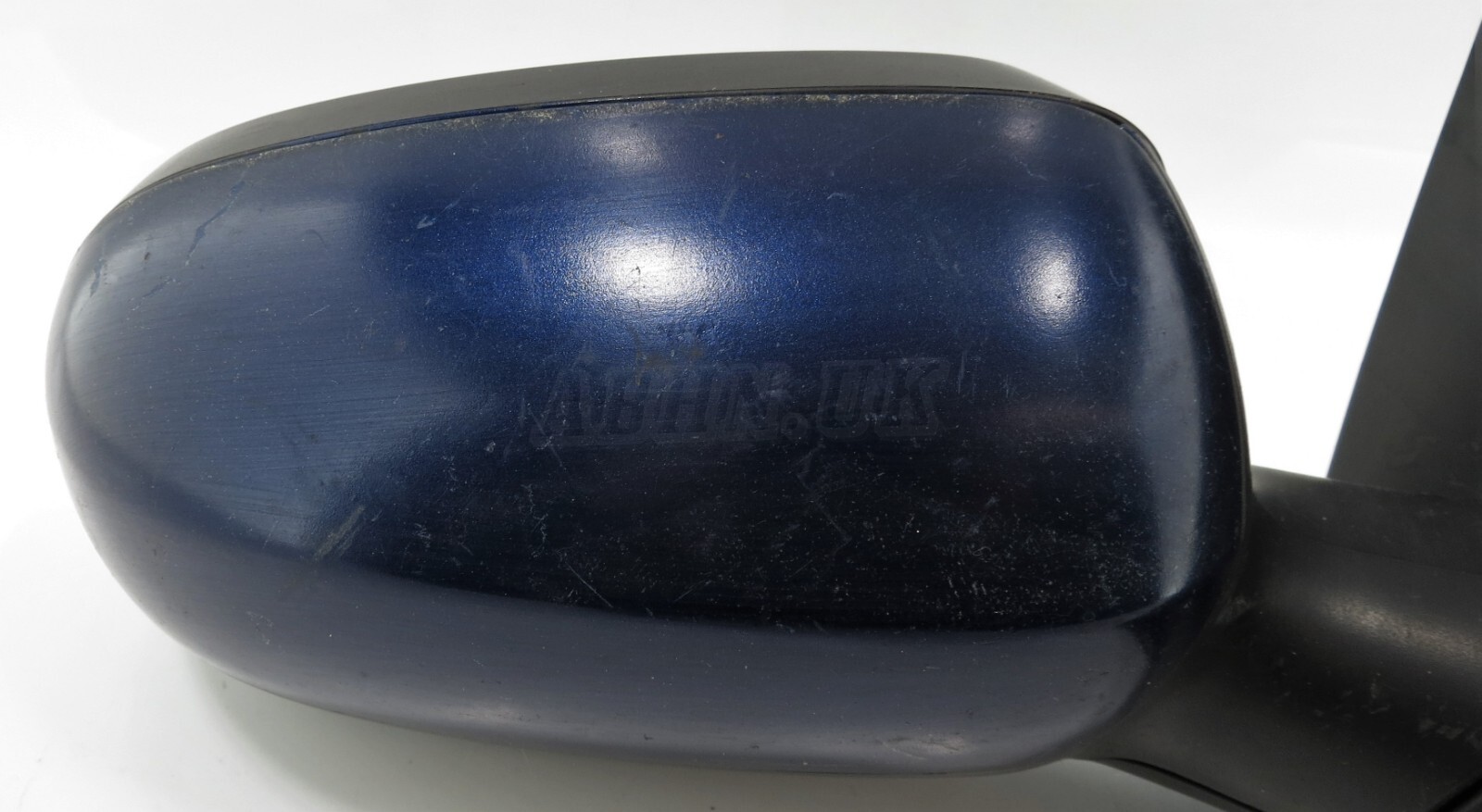 Vauxhall Opel Corsa C (00-06) Right Side Manual Adjustable Door Mirror Dark Blue - Image 3