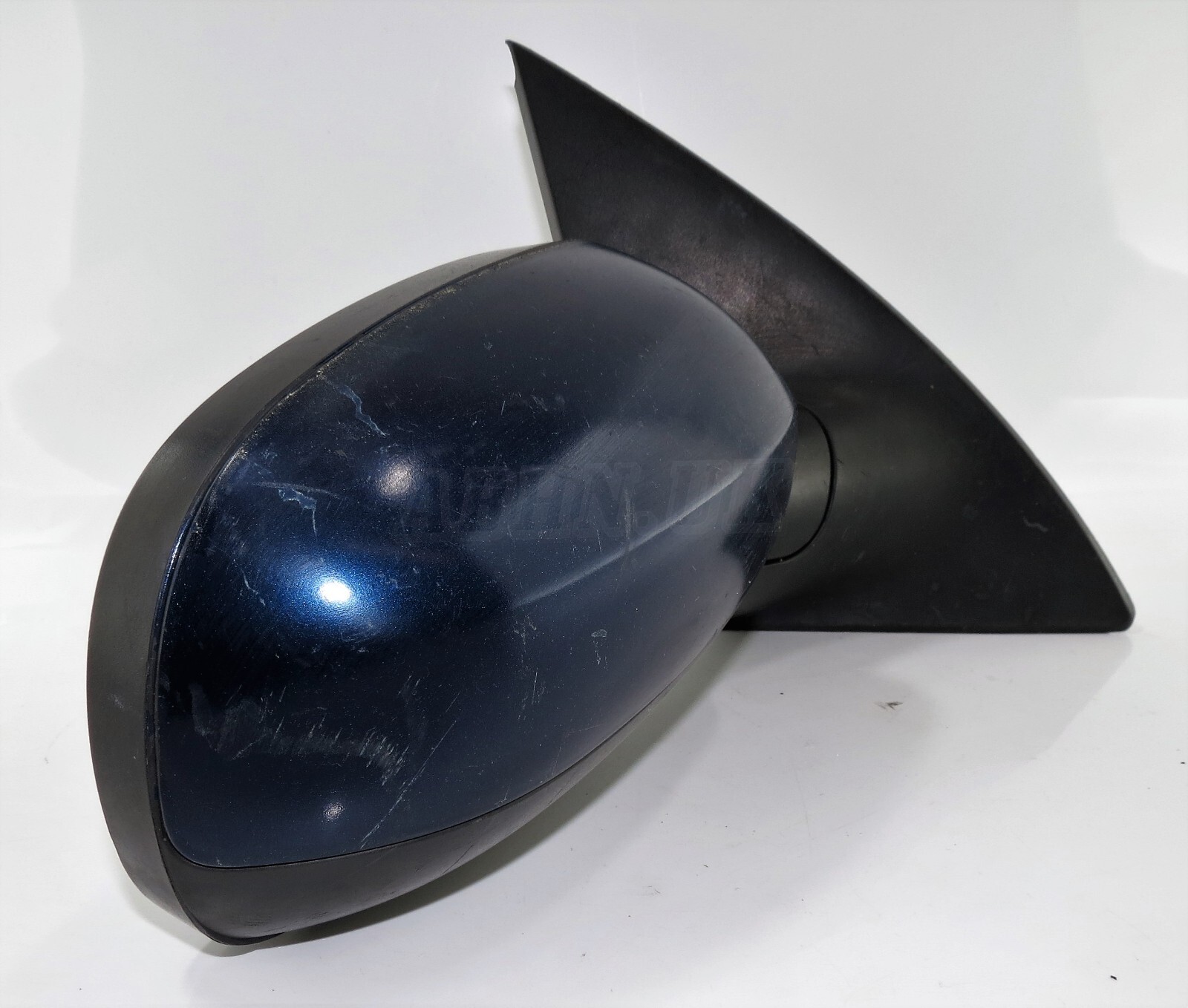 Vauxhall Opel Corsa C (00-06) Right Side Manual Adjustable Door Mirror Dark Blue - Image 11