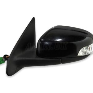 Volvo S60 MK1 (07-10) Left Side Power Folding Memory Door Mirror Black 14-Wires