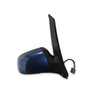 Ford Focus-C-Max (03 - 08) Right Side Electric Heated Door Mirror Met Jeans Blue