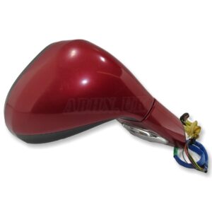 Peugeot 308 SW CC 07-13 Right Side Power Folding Door Mirror Babylone Red 10-Wir