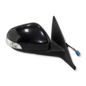 Volvo V50 MK2 (07 - 12) Right Side Electric Heated Door Mirror Met Black 6-Wires