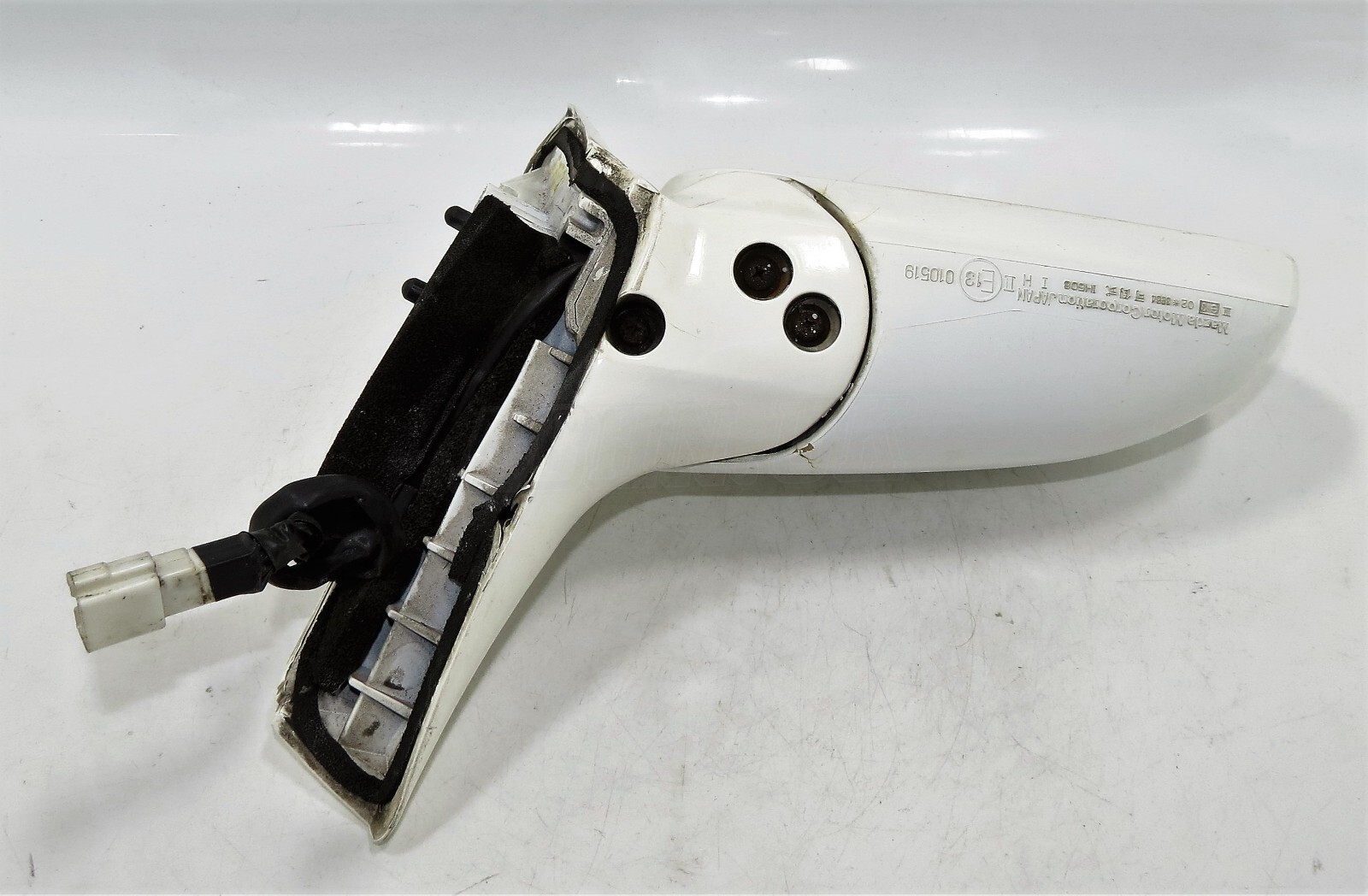 Mazda MX-3/ AZ-3/ Presso Coupe (1991-1998) Right Side Electric Door Mirror White - Image 14