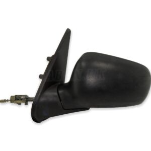 Skoda Felicia 6U (1994-2002) Left Side Manual Adjustable Door Mirror Matte Black