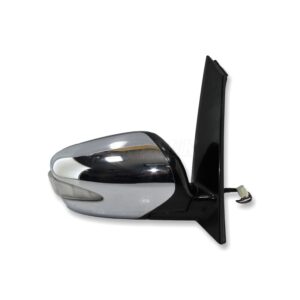 Mitsubishi Grandis (04- 11) Power Folding Right Door Mirror Chrome R7693 9-Wires