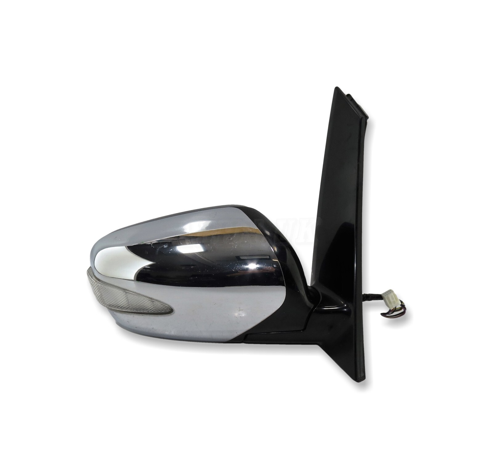 Mitsubishi Grandis (04- 11) Power Folding Right Door Mirror Chrome R7693 9-Wires