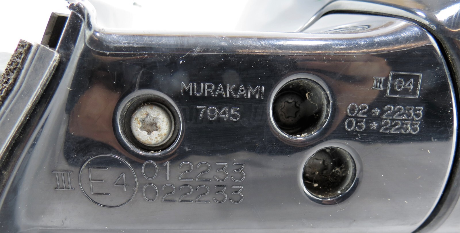 Mitsubishi Grandis (04- 11) Power Folding Right Door Mirror Chrome R7693 9-Wires - Image 17