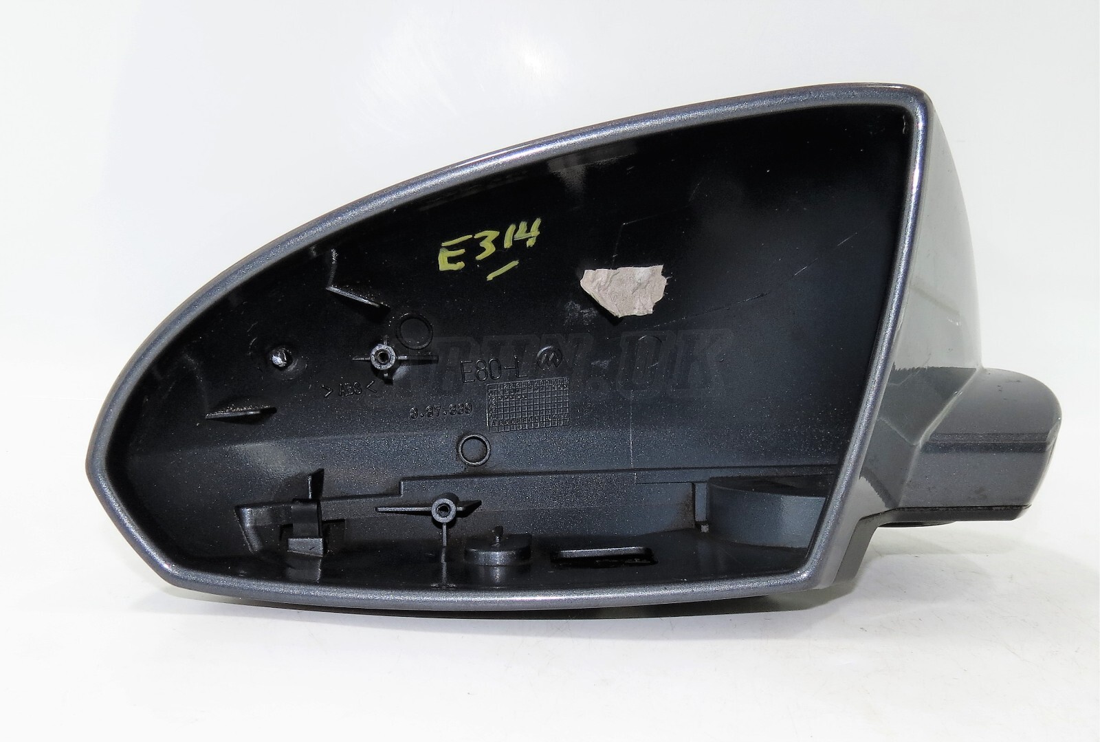 Nissan Primera P12 2002-2008 Left Side Door Mirror Cover Dark Grey E80-L 837339 - Image 2