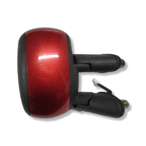 Fiat Doblo MK1  (2001 - 2010) Right Side Electric and Heated Door Mirror Met Red