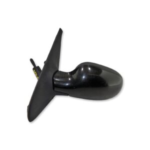Renault Clio II MK2 (2001-2006) Left Side Manual Adjustable Door Mirror MetBlack