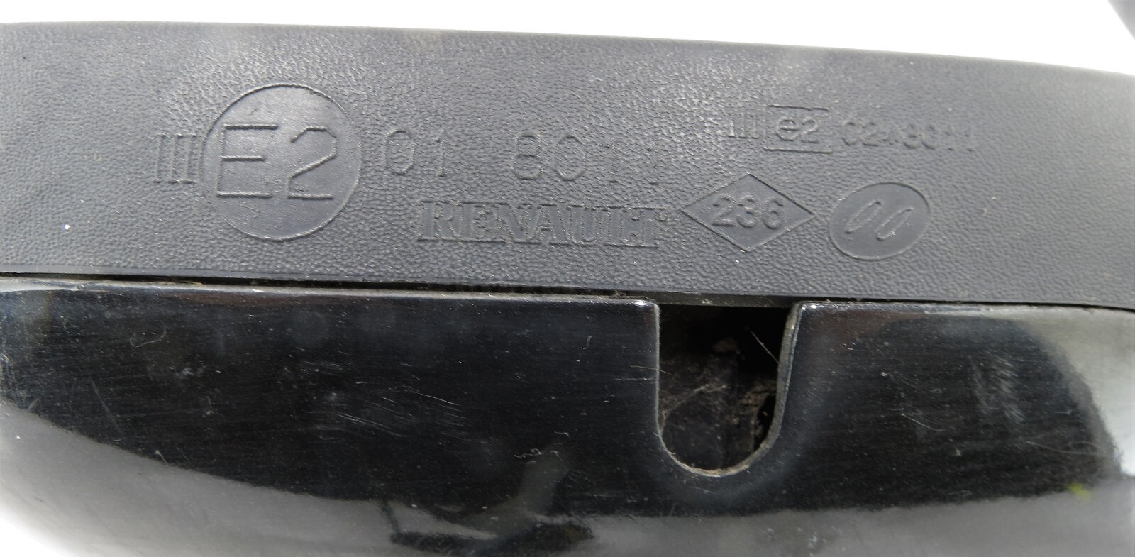 Renault Clio II MK2 (2001-2006) Left Side Manual Adjustable Door Mirror MetBlack - Image 17