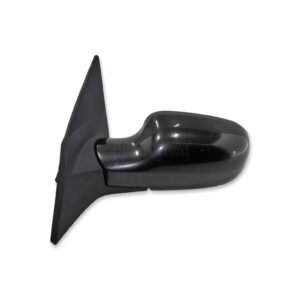 Renault Megane MK2 Convertible (03- 09) Left Side Electric Door Mirror Met Black