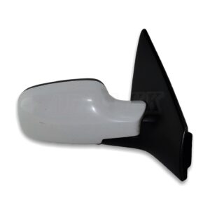 Renault Megane II MK2 (2002-2009) Right Side Electric Heated Door Mirror (White)