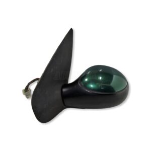 Peugeot 206/ SW /02-04 Left Side Electric Door Mirror 96432628XT Tie Break Green