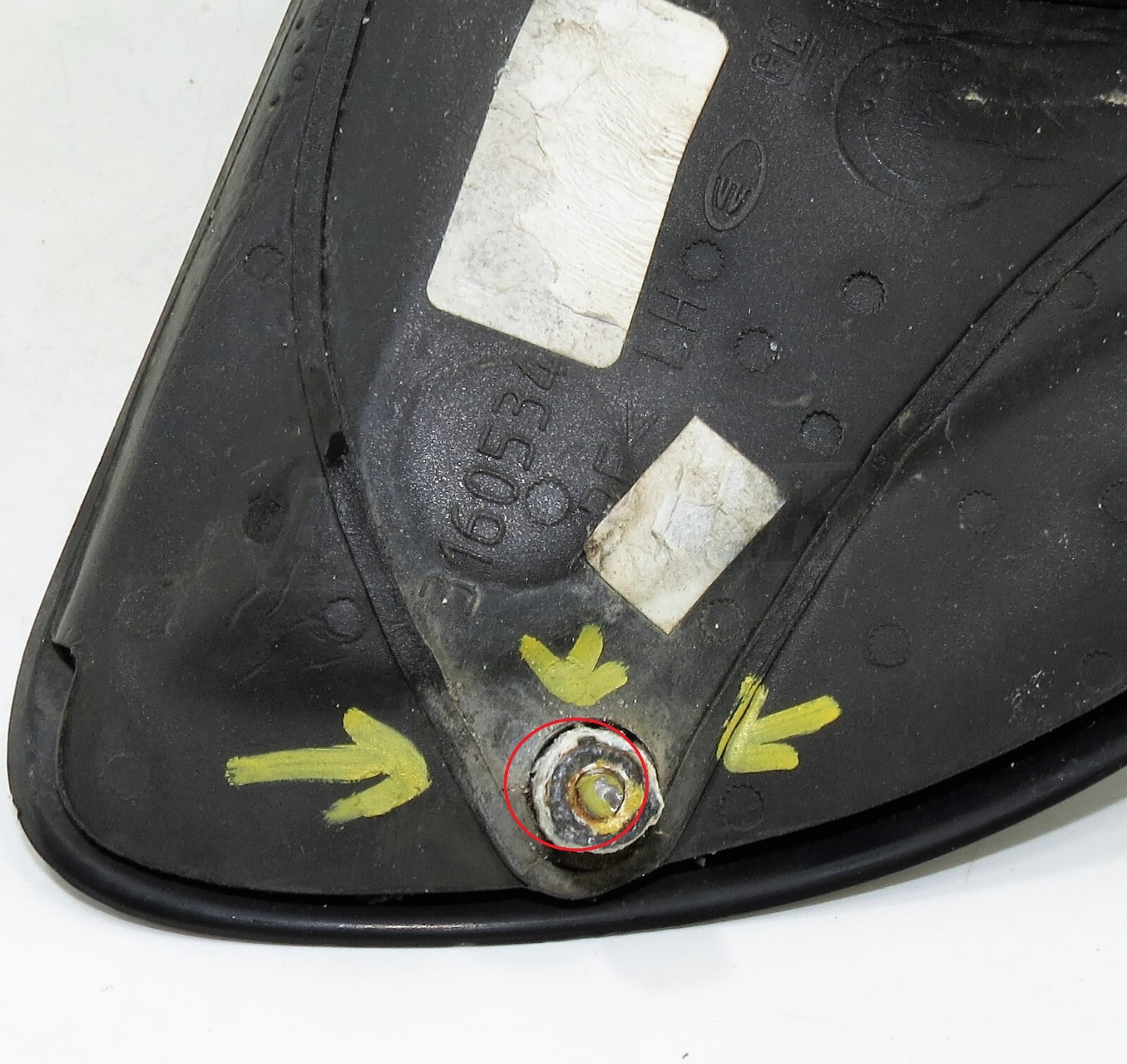 Vauxhall Astra H MK5 Facelift (09-11) 3-Door Electric Left Door Mirror Met Black - Image 17