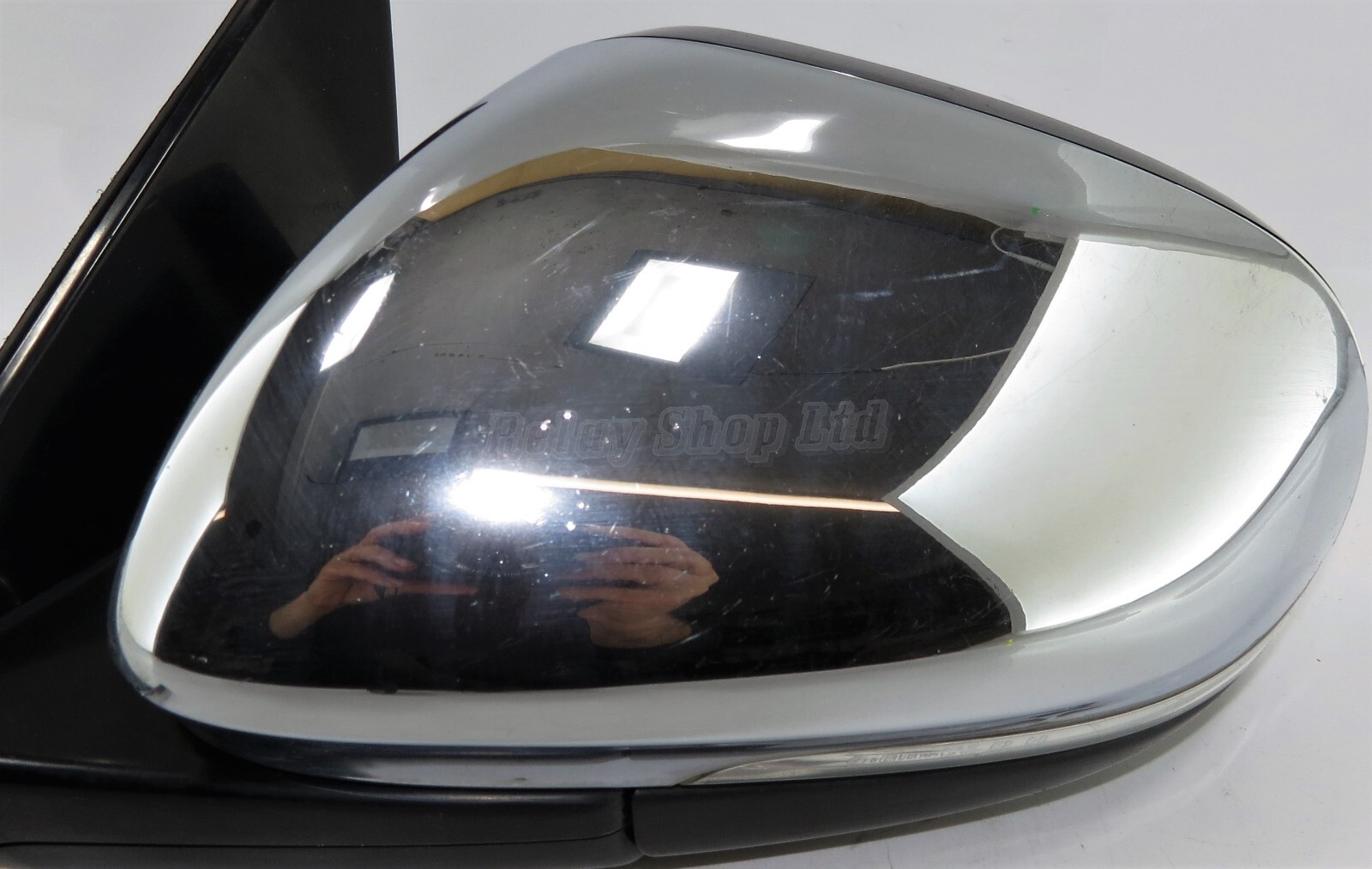 Jaguar XF X250 12-15 Left Side Power Folding Door Mirror Auto Dim Chrome 16-Wire - Image 3