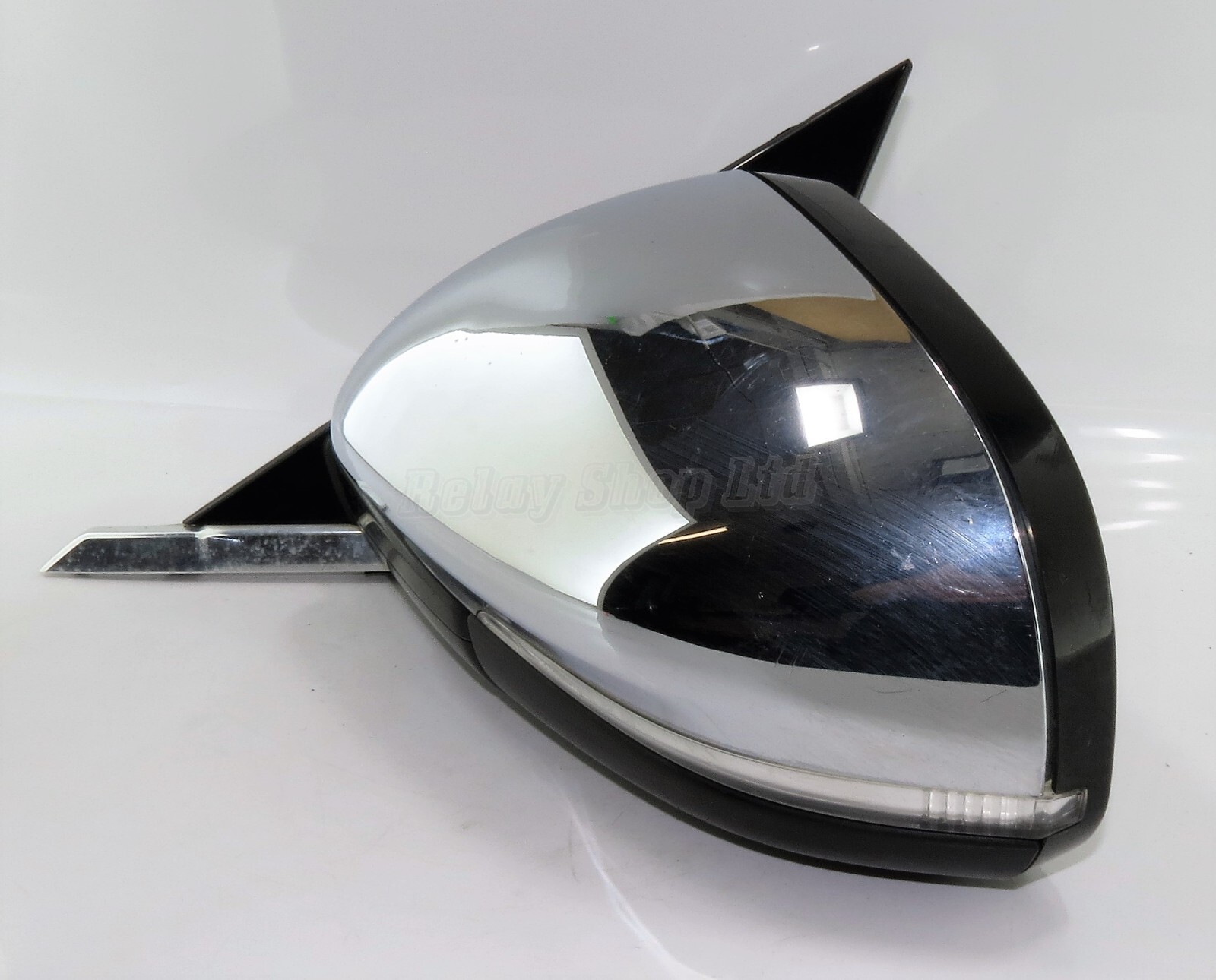 Jaguar XF X250 12-15 Left Side Power Folding Door Mirror Auto Dim Chrome 16-Wire - Image 5