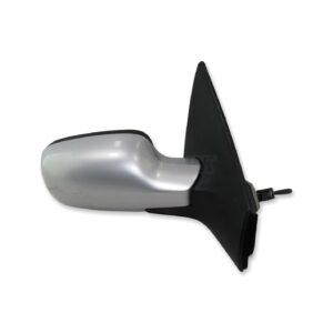 Renault Megane II MK2 /2002-2009 Right Side Manual+Sensor Door Mirror Met Silver