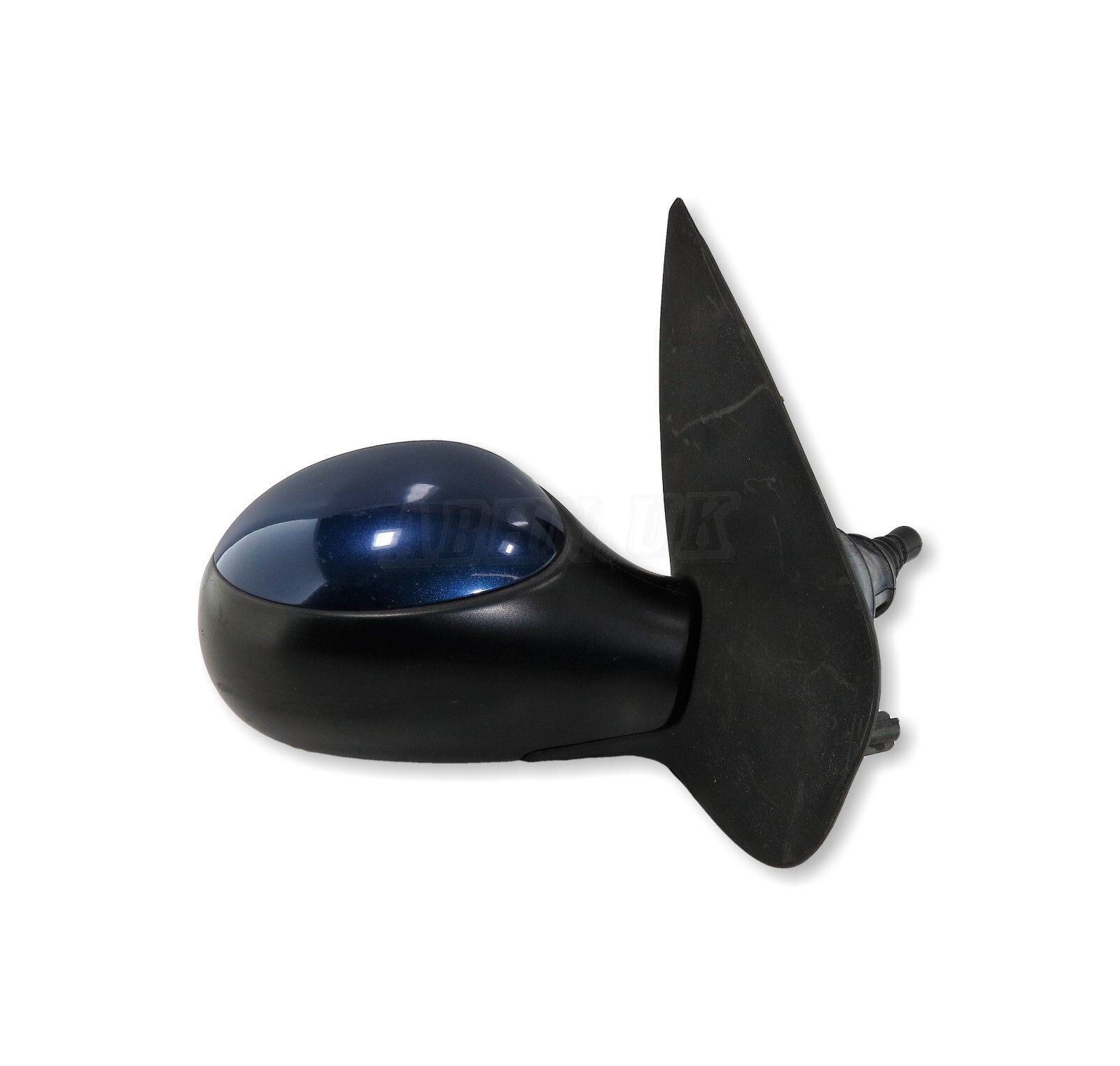 Peugeot 206 2002-2009 Right Side Manual Wing/ Door Mirror China Blue 96437176XT