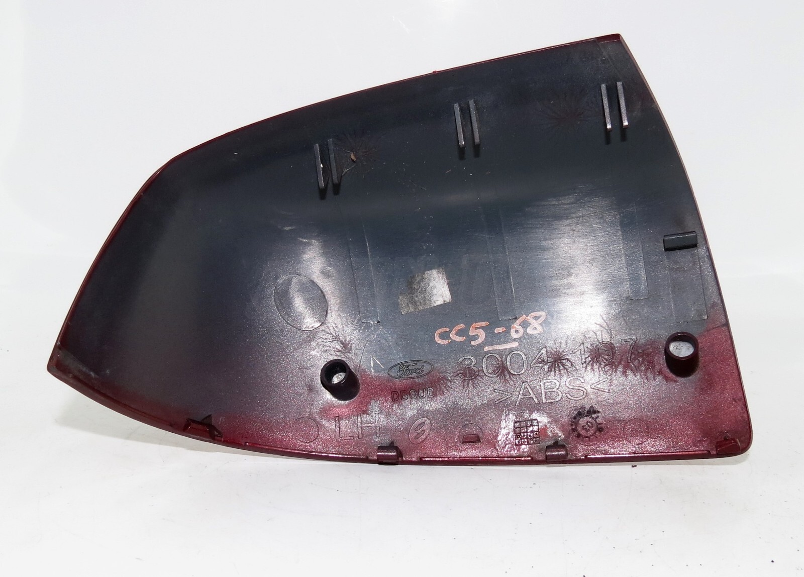 Ford C-Max MK1 (2003-2010) Left Side Wing Mirror Cover 3004-107 Met Tango Red - Image 2