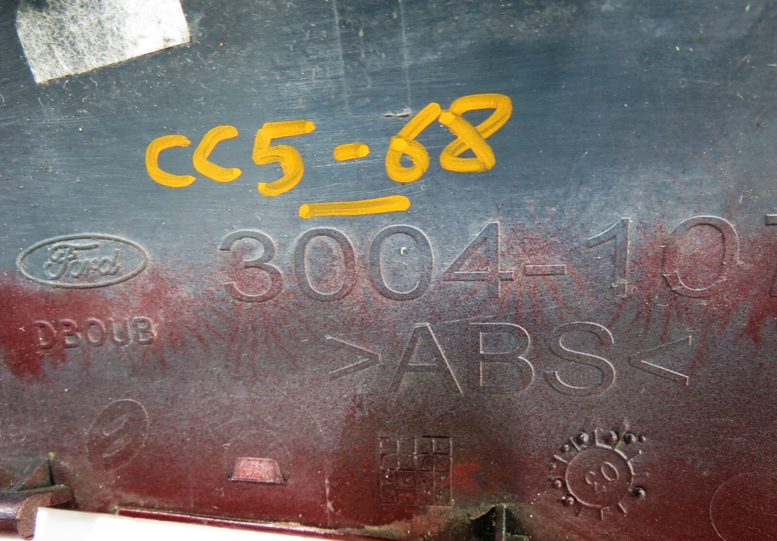 Ford C-Max MK1 (2003-2010) Left Side Wing Mirror Cover 3004-107 Met Tango Red - Image 7