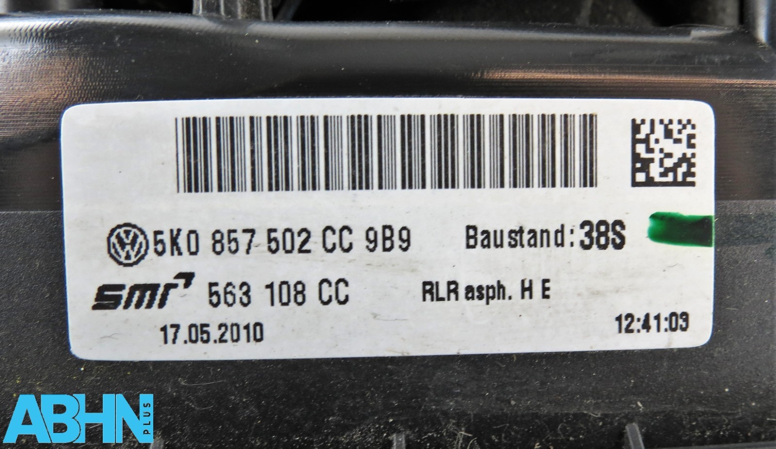 VW Golf 6 MK6 09-13 Right Side Electric Heated Door Mirror 5K0857502CC/ No-Cover - Image 9