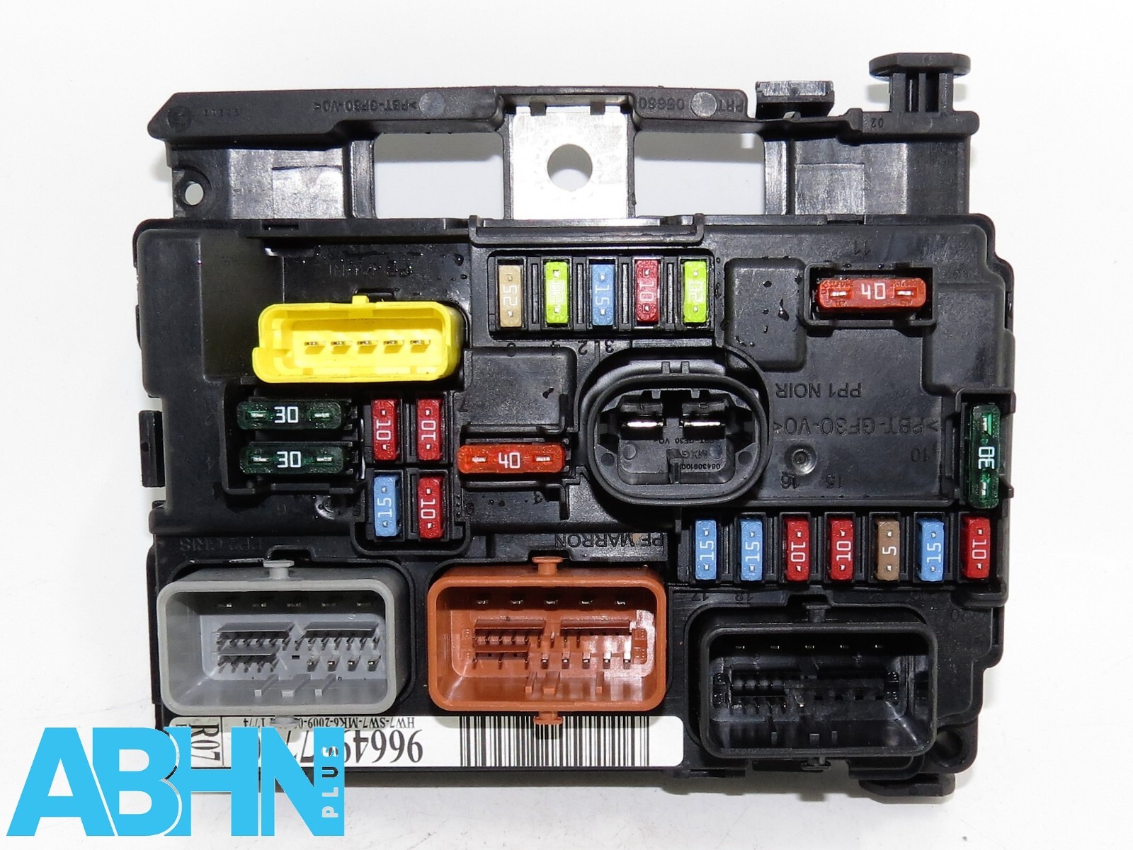 Citroen Peugeot Genuine BSM-R07-00 HW:7 SW: 7 Fuse & Relay Box 9664997780 Valeo - Image 7