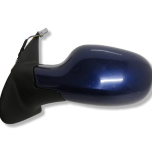 Nissan Micra K12 Mk3 (2002- 2008) Left Side Electric Door Mirror Metallic Blue