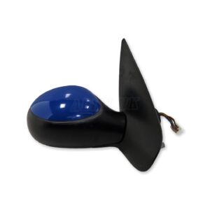 Peugeot 206 (98-02) Right Side Electric Heated Door Mirror Royal Blue 96284258XX