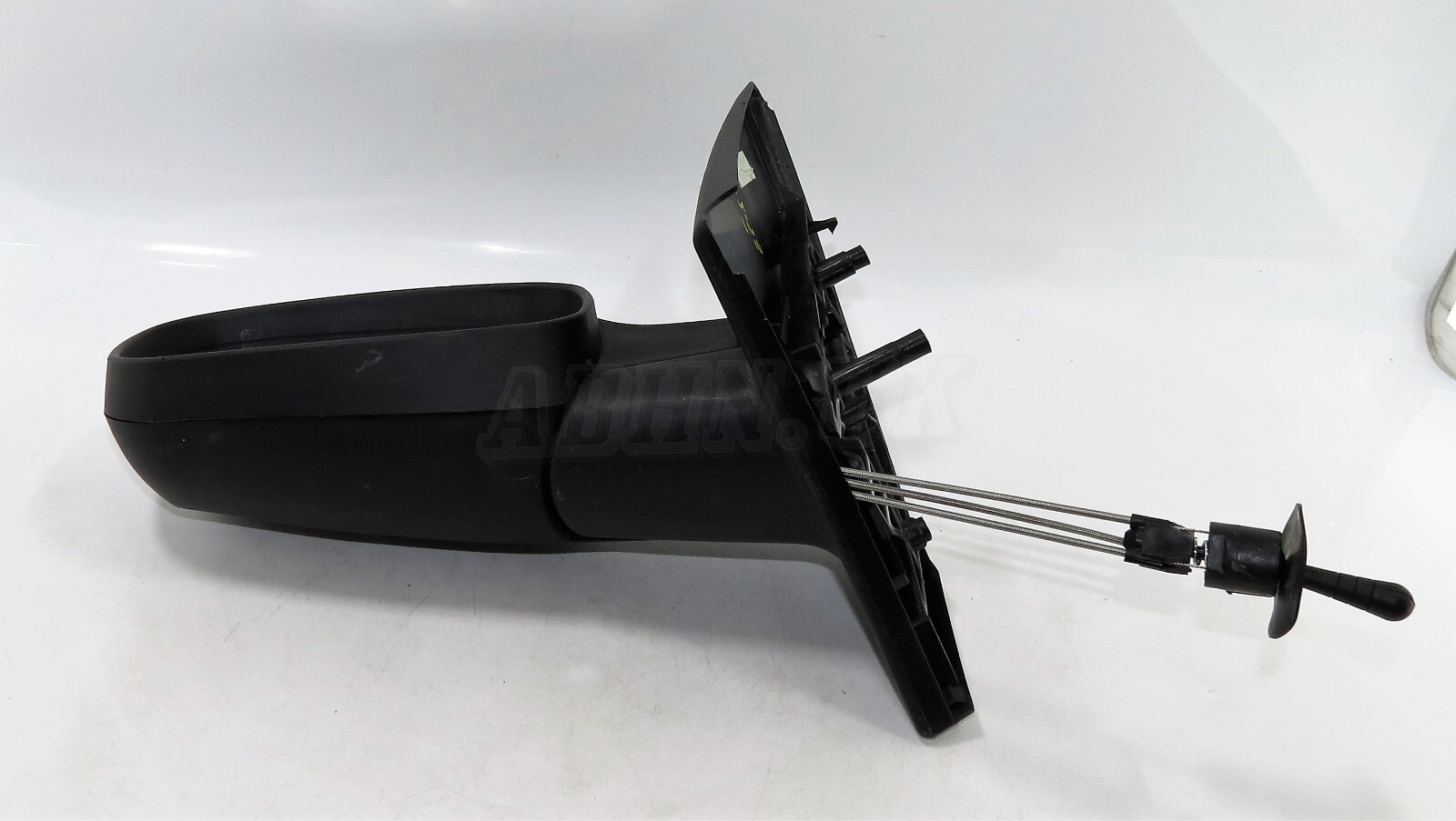 Renault Clio MK3 Pre-Facelift (05-09) Left Manual Adjust Door Mirror Matte Black - Image 9