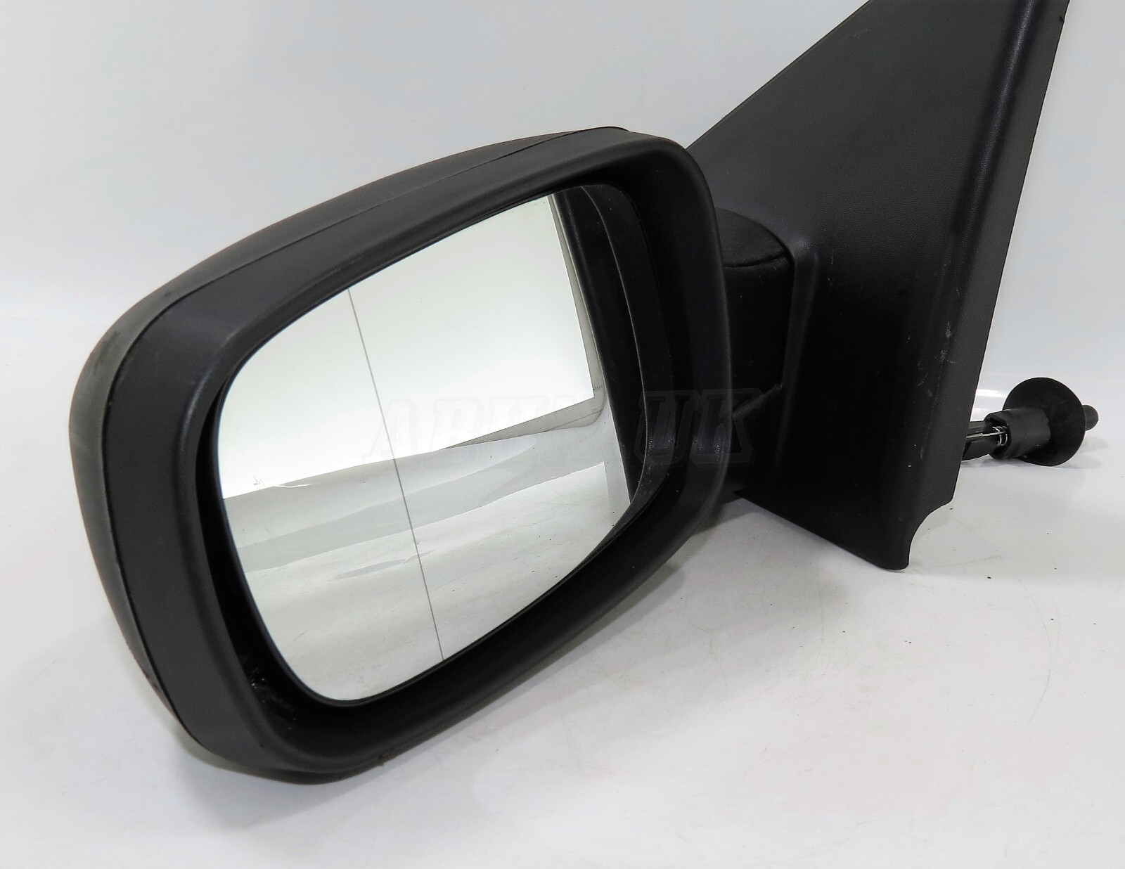 Renault Clio MK3 Pre-Facelift (05-09) Left Manual Adjust Door Mirror Matte Black - Image 10
