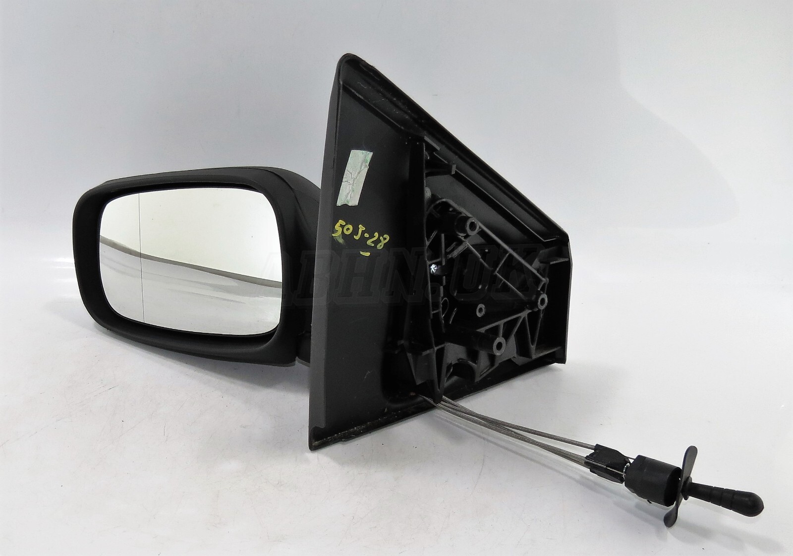Renault Clio MK3 Pre-Facelift (05-09) Left Manual Adjust Door Mirror Matte Black - Image 12