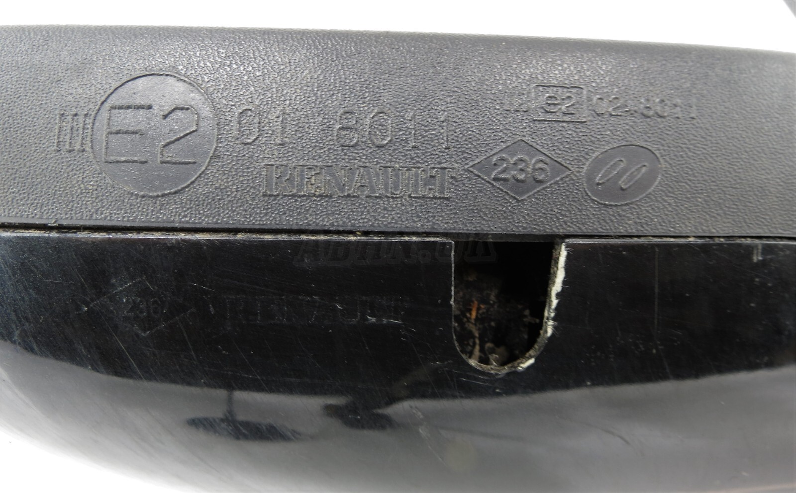 Renault Clio II MK2 (01 - 06) Left Side Manual Adjustable Door Mirror Met Black - Image 15