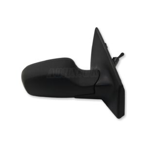 Renault Clio MK3 Pre-Facelift /05-09 Right Manual Adjust Door Mirror Matte Black