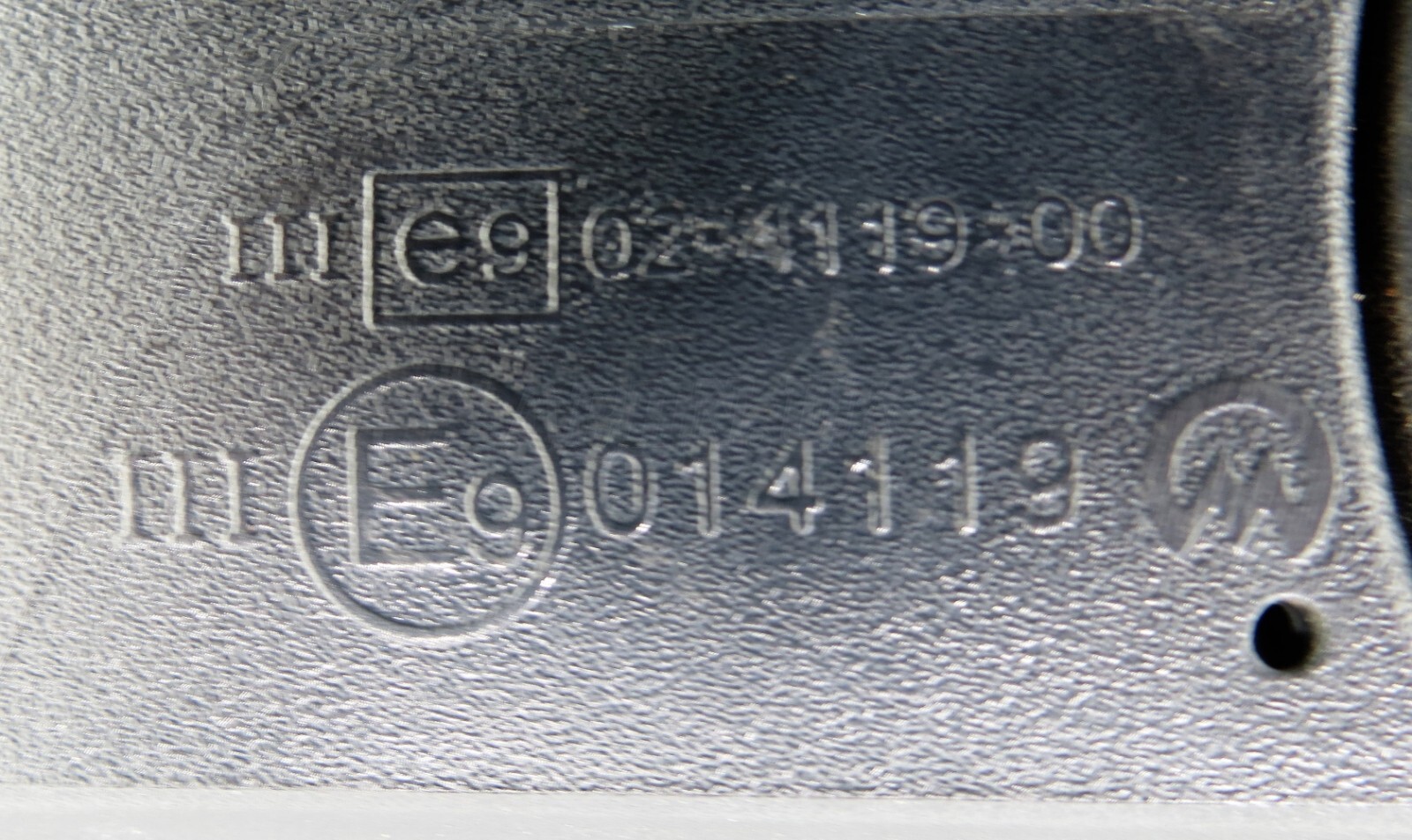 Ford Mondeo-3 MK3 Pre-Facelift /00-03 Right Side Electric Door Mirror Met Silver - Image 15