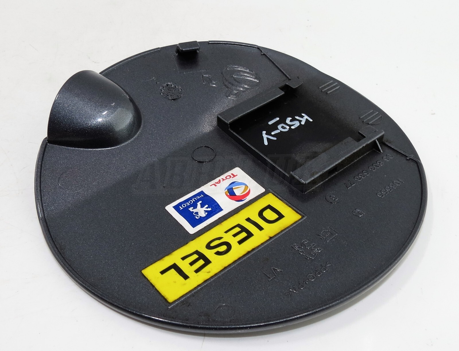 Peugeot 308 Mk1 (2007-2013) Hatchback Fuel Flap Cover 9680363377 Metallic Grey - Image 7