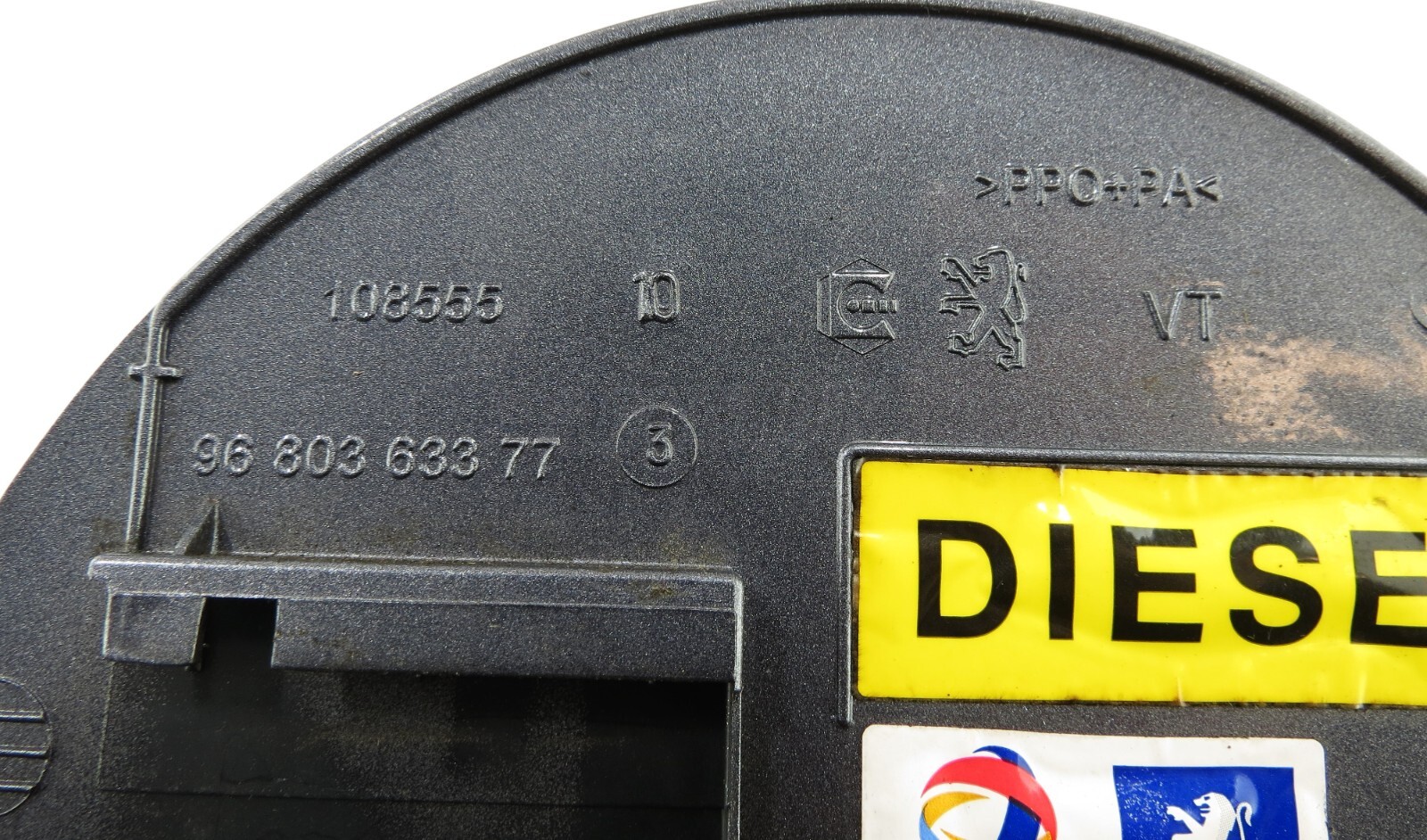 Peugeot 308 Mk1 (2007-2013) Hatchback Fuel Flap Cover 9680363377 Metallic Grey - Image 8