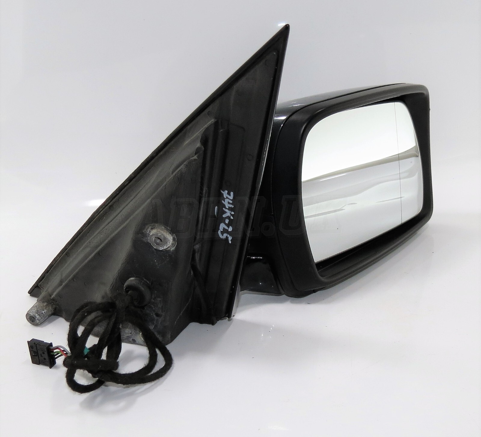 BMW X3 E83 /03-09 Right Side Electric Heated Door Mirror Met Grey + Gloss Base - Image 10