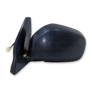 Suzuki Grand Vitara MK1 /1998-2005 Left Side Electric Door Mirror Met Blue 3-Pin